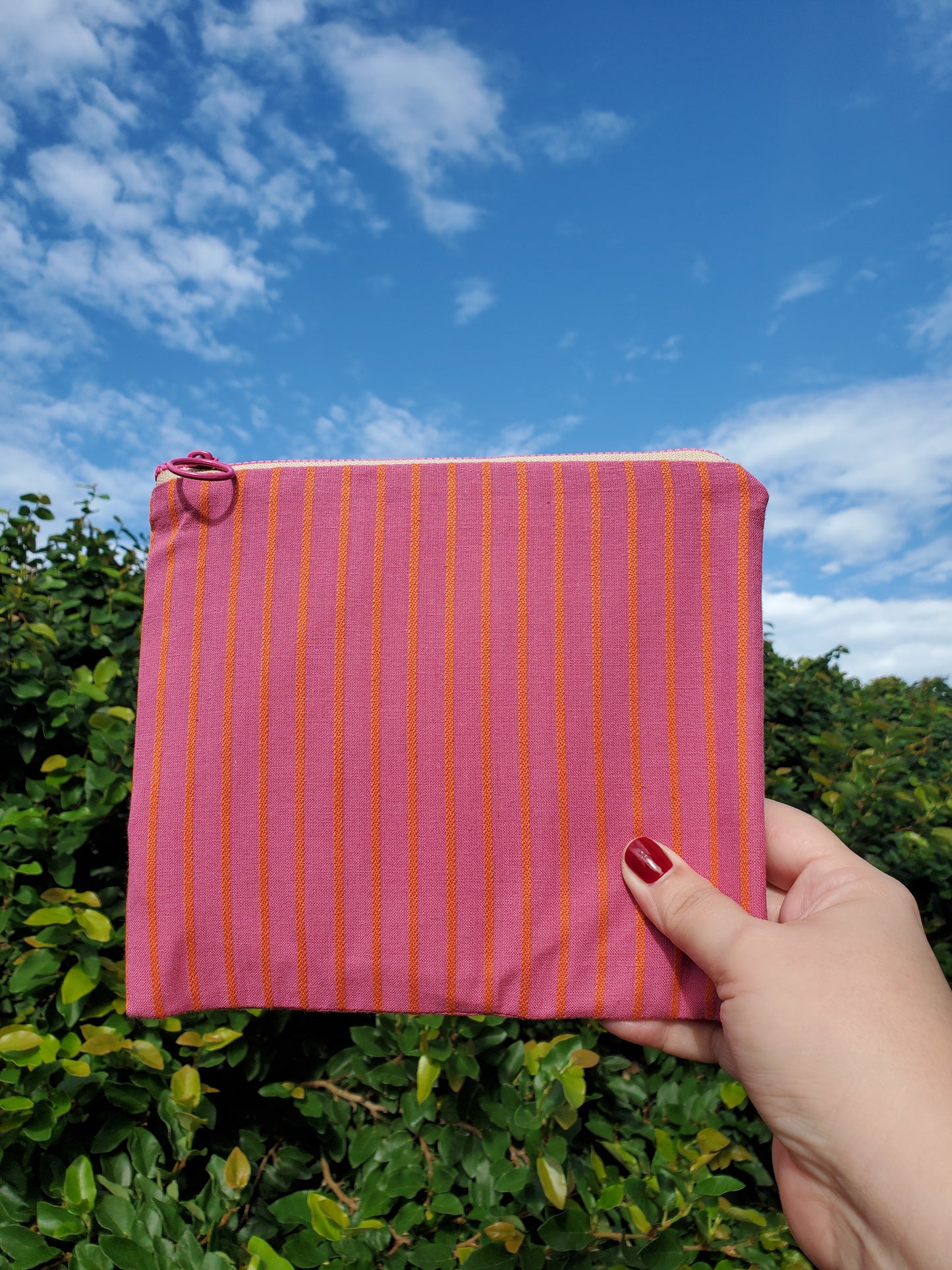 Rosa Naranja Small Pouch