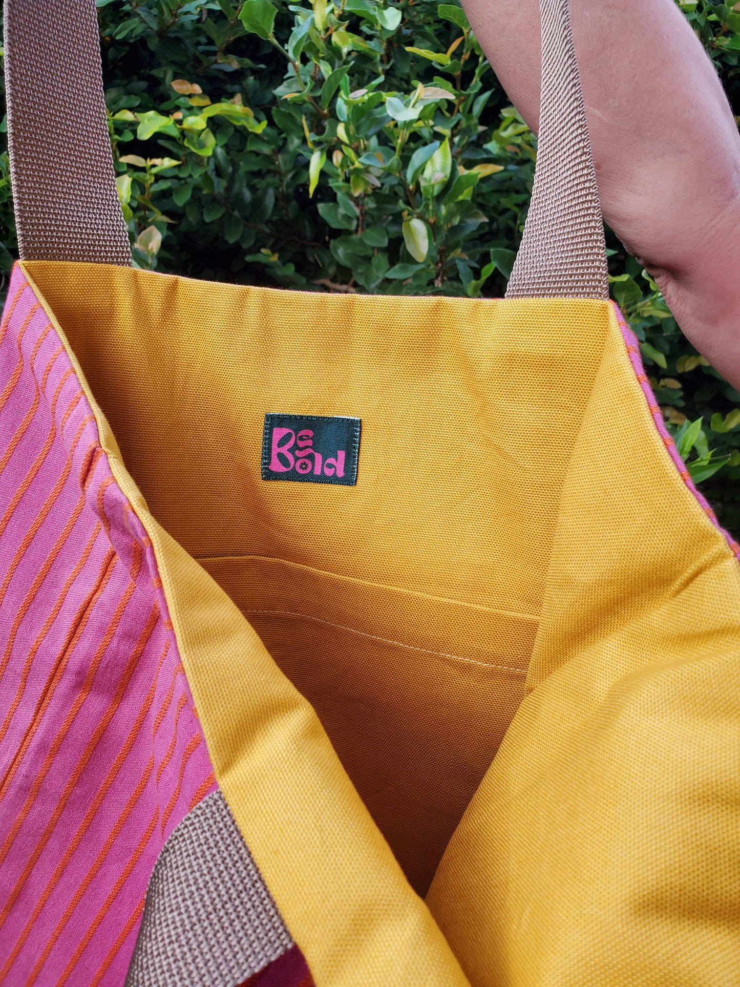 Rosa Naranja Tote Bag