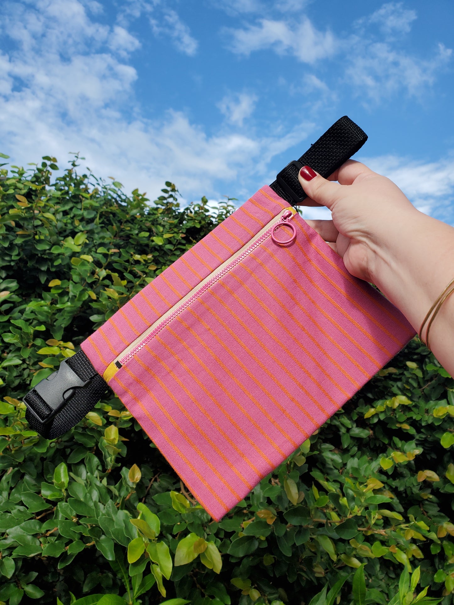 Rosa Naranja Fanny Pack