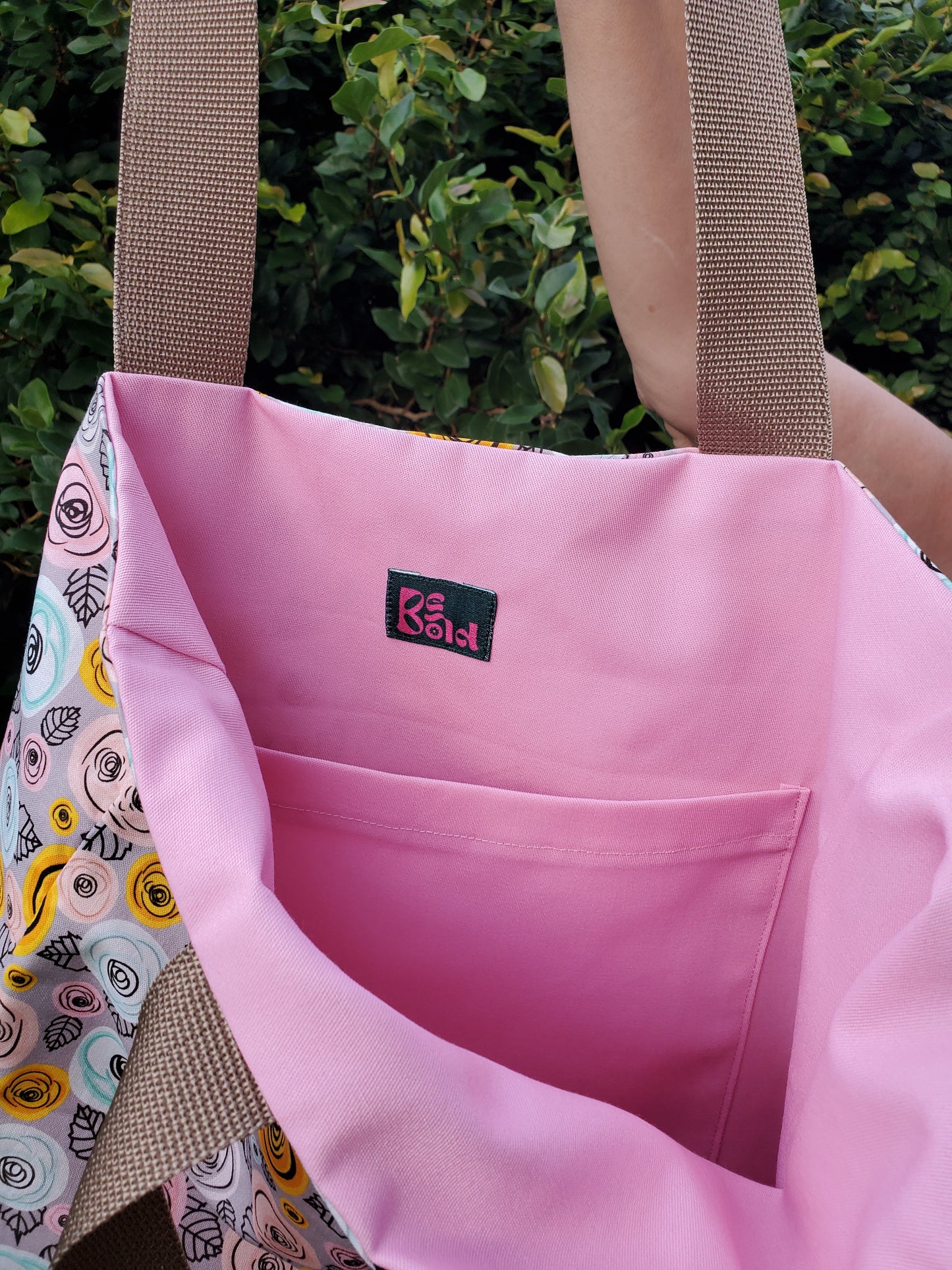 Rosa Pastel Tote Bag