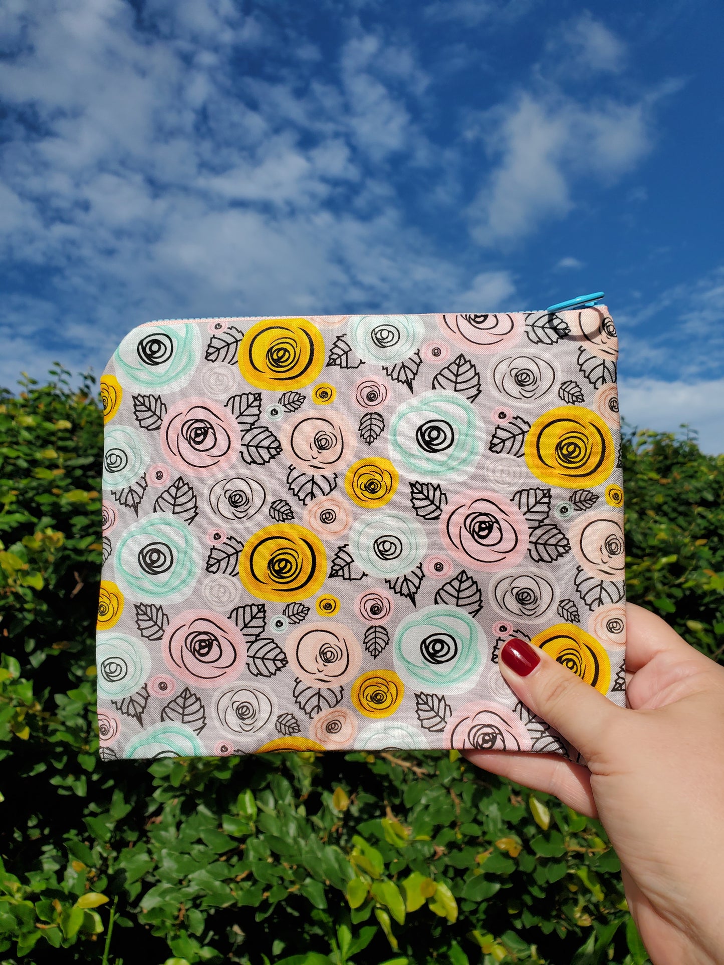 Rosa Pastel Small Pouch